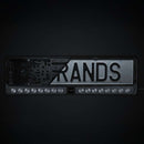 STRANDS DUO BLACK LED starmešu josla 2×10″, 8350 lm, 440 m @ 1 lx, optimizēts kūlis, 5000 K, E-apstiprinājums R149, 9–36 V, 108 W, integrēts numura zīmes turētājs