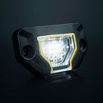 Strands Unity Rock Light balta LED pozīcijas un darba lampa 780 lm, 5700 K, 10–32 V DC, Flood Beam, IP69K, melna korpusa izpildījumā