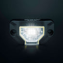 Strands Unity Rock Light balta LED pozīcijas un darba lampa 780 lm, 5700 K, 10–32 V DC, Flood Beam, IP69K, melna korpusa izpildījumā