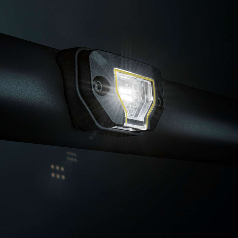 Strands Unity Rock Light balta LED pozīcijas un darba lampa 780 lm, 5700 K, 10–32 V DC, Flood Beam, IP69K, melna korpusa izpildījumā