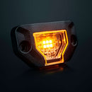 Strands Unity Rock Light oranža LED pozīcijas un darba lampa 340 lm, 10–32 V DC, Flood Beam, IP69K, melna korpusa izpildījumā