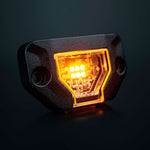 Strands Unity Rock Light oranža LED pozīcijas un darba lampa 340 lm, 10–32 V DC, Flood Beam, IP69K, melna korpusa izpildījumā