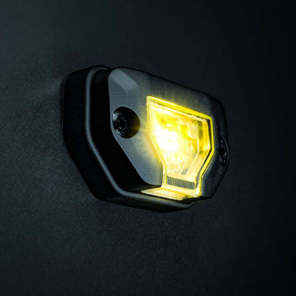 Strands Unity Rock Light dzeltena LED darba lampa 460 lm, 12–36 V, IP69K