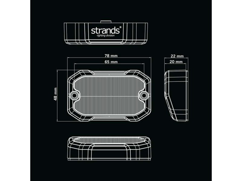 10-32V 10W  880Lm atpakaļgaitas gaisma, brīdinājuma gaisma, auksti balta gaisma 5000K
