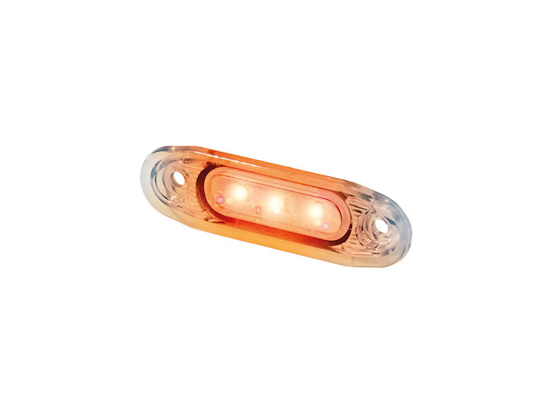 12-24V STRANDS LED-esilatern, IP66, 68, ECE R7, ECE R10, 79.00 x 24.70 x 15.00mm.