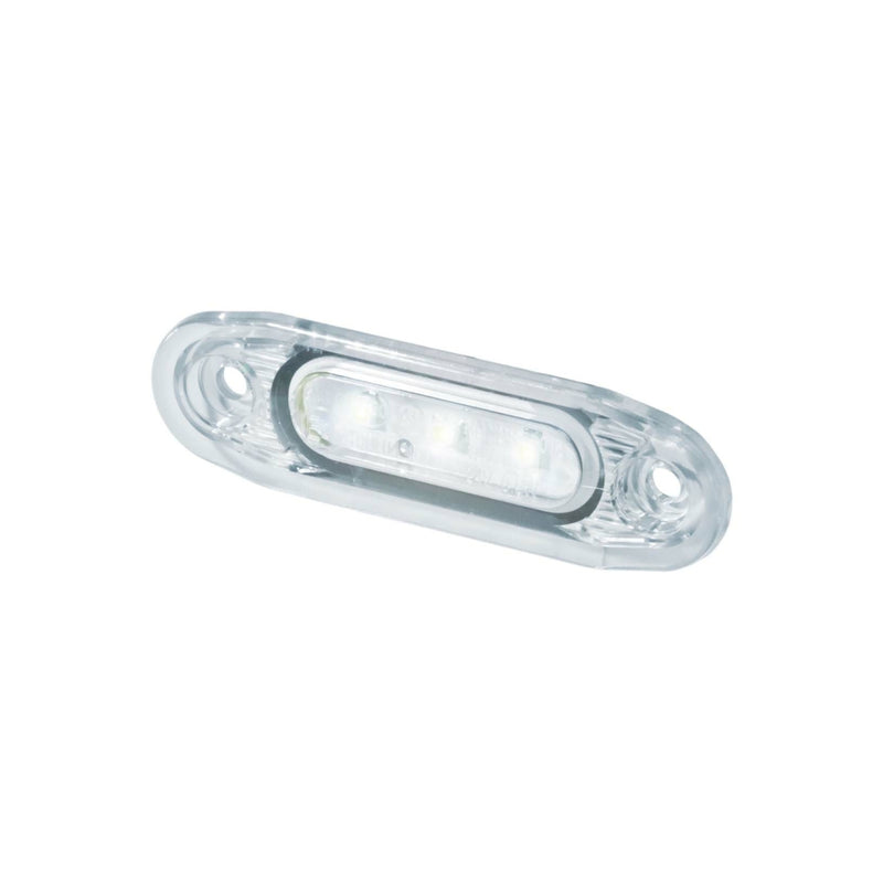 12-24V LED additional light, IP66/68, 79.00 x 25.00 x 15.00mm, cable 5m, white