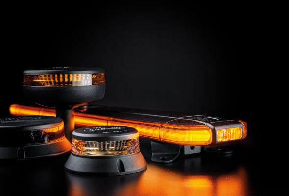 STRANDS LED hoiatusvalgusti 10-30V, IP67, 314,80 x 36,00 x 120,00 mm, kaabel 2,5m