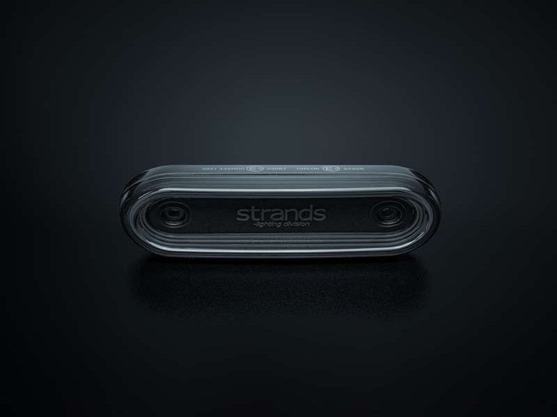 10-40V STRANDS FOR9T GRAVITY sānu lukturis, IP67, ECE R10, R148, 2,50 m, 115.00 x 41.00 x 23.20mm