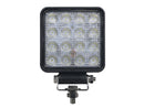 48W(3040Lm)  12-32V STRANDS(Zviedrija) LED atpakaļgaitas lukturis, IP67/69,  ECE R23 EMC ECE R10, 110.00 x 110.00 x 46.52mm, vads 1m, melns, garantija 3 gadi, auksti balta gaisma 6000K
