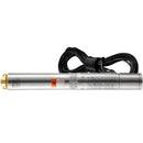VEVOR dziļurbuma iegremdējamais sūknis 370 W, 230 V/50 Hz, plūsma līdz 5,3 m³/h, pacelšanas augstums līdz 50 m, 9,1 m elektriskais kabelis, nerūsējošā tērauda korpuss, IP68, rūpniecībai, apūdeņošanai un mājsaimniecībai