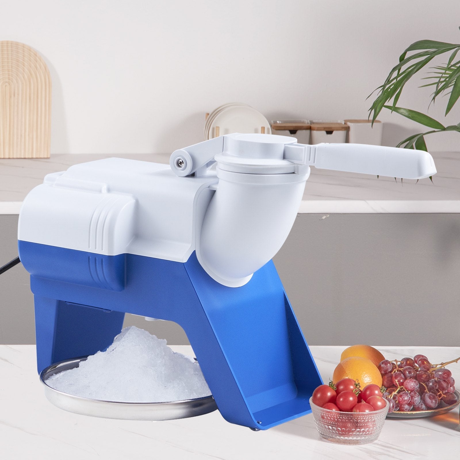 VEVOR elektriskā ledus drupinātāja mašīna 80 kg/stundā, 180W