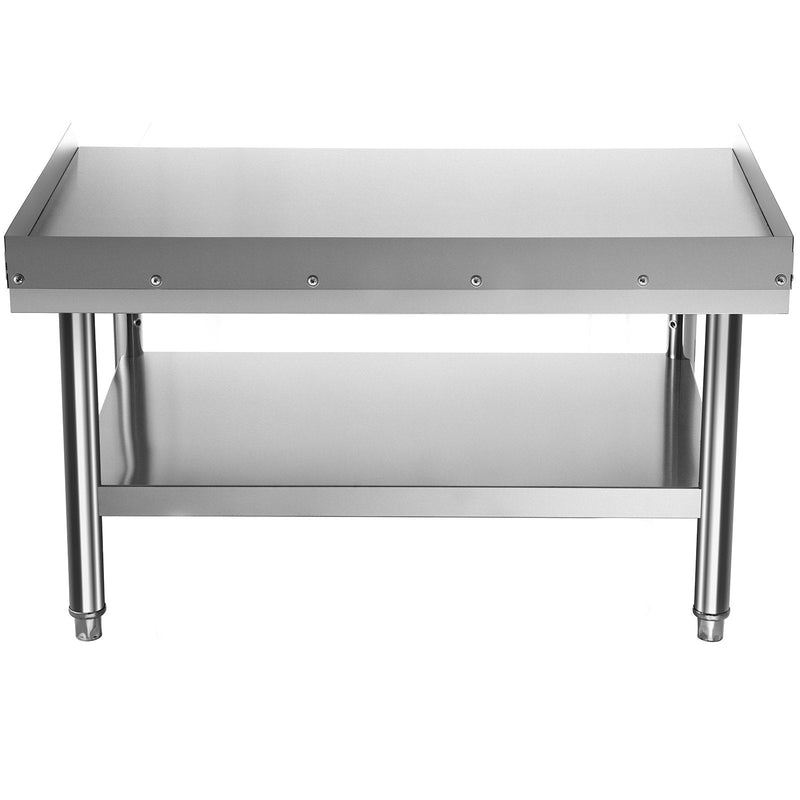 VEVOR Nerūsējošā tērauda grila statīvs ar regulējamu uzglabāšanas plauktu, 122 x 76 x 61 cm
