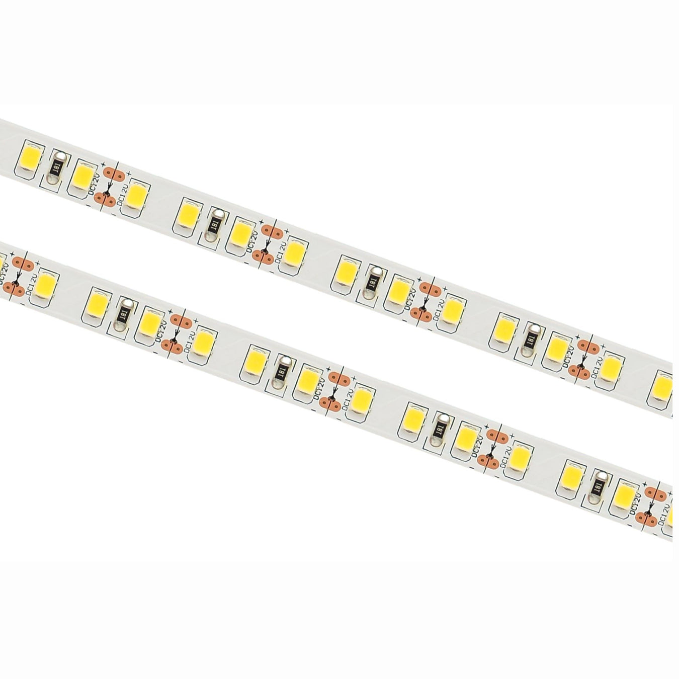 Cena par 10m_9,6W/m(960Lm/m)LED Lente, ūdensdroša IP65, 12V, silti balta gaisma 3000K