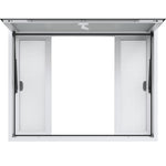 VEVOR 122 × 91,4 cm izbraukuma tirdzniecības loga servisa atvērums pārtikas furgonam