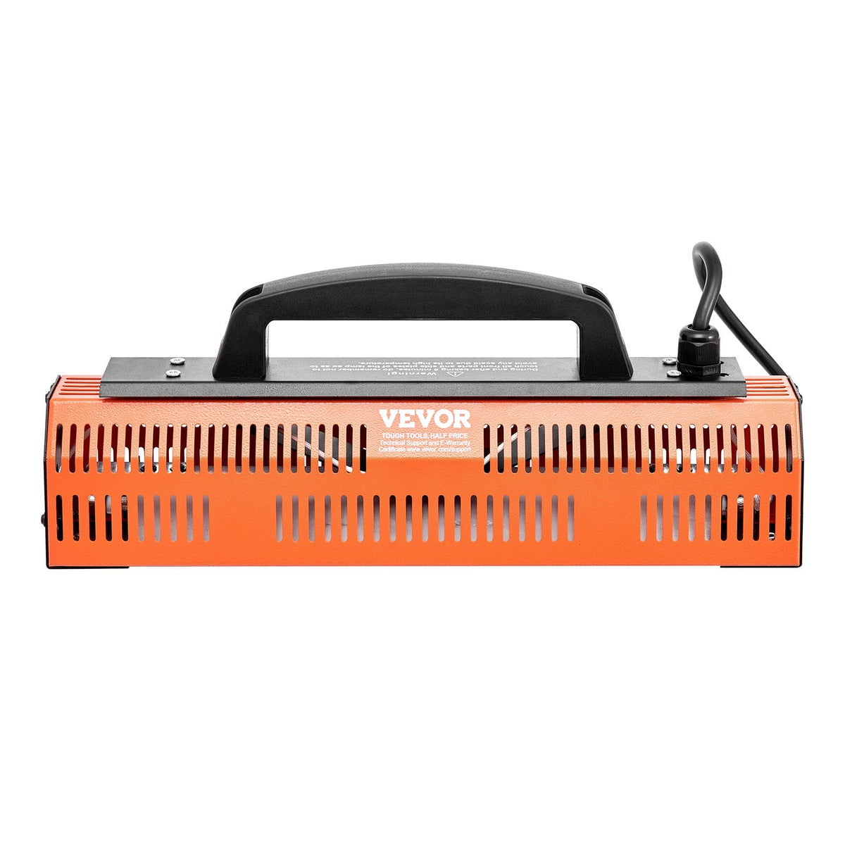 VEVOR rokas infrasarkanā žāvēšanas lampa, 1000 W, ar automātisku uzsildīšanu, žāvēšanas laukums 0,23 m², paredzēta krāsošanas un remonta darbiem, virsbūves un dzinēja žāvēšanai
