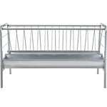 VEVOR 2-in-1 graudu un siena barotava, 303 l ietilpība, 150 cm garums, dziļā barošanas vanna, smagā tērauda barotava kazām un aitā