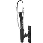 VEVOR kazu un aitu kopšanas stenda uzlika, metāla stends ar regulējamu augstumu 24–32,5 cm un platumu 0–13,7 cm, ar galvas fiksatoru un purna cilpu, melns