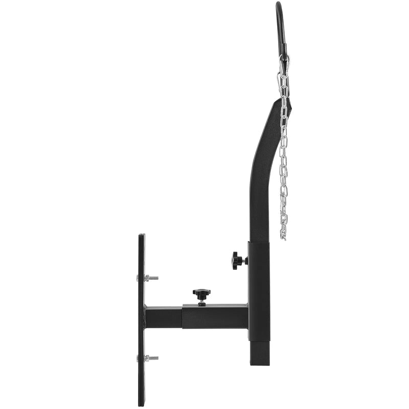 VEVOR kazu un aitu kopšanas stenda uzlika, metāla stends ar regulējamu augstumu 24–32,5 cm un platumu 0–13,7 cm, ar galvas fiksatoru un purna cilpu, melns