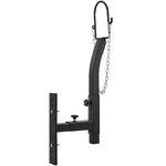 VEVOR kazu un aitu kopšanas stenda uzlika, metāla stends ar regulējamu augstumu 24–32,5 cm un platumu 0–13,7 cm, ar galvas fiksatoru un purna cilpu, melns
