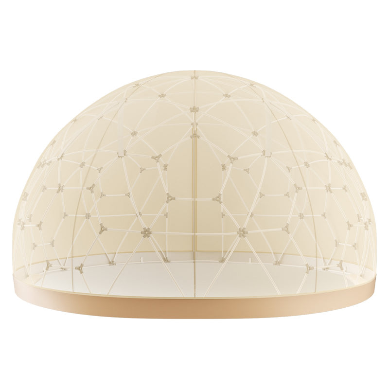 Купольная палатка VEVOR 2,9 м с двойным чехлом и прозрачным окном - идеальна для кемпинга и вечеринок