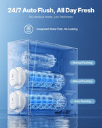VEVOR Reverse Osmosis sistēma 400 GPD 8 posmu ūdens filtrs bez tvertnes zem izlietnes