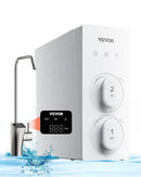 VEVOR reversās osmozes ūdens filtrēšanas sistēma, 600 GPD, 8 pakāpju, bez tvertnes, uzstādāma zem izlietnes