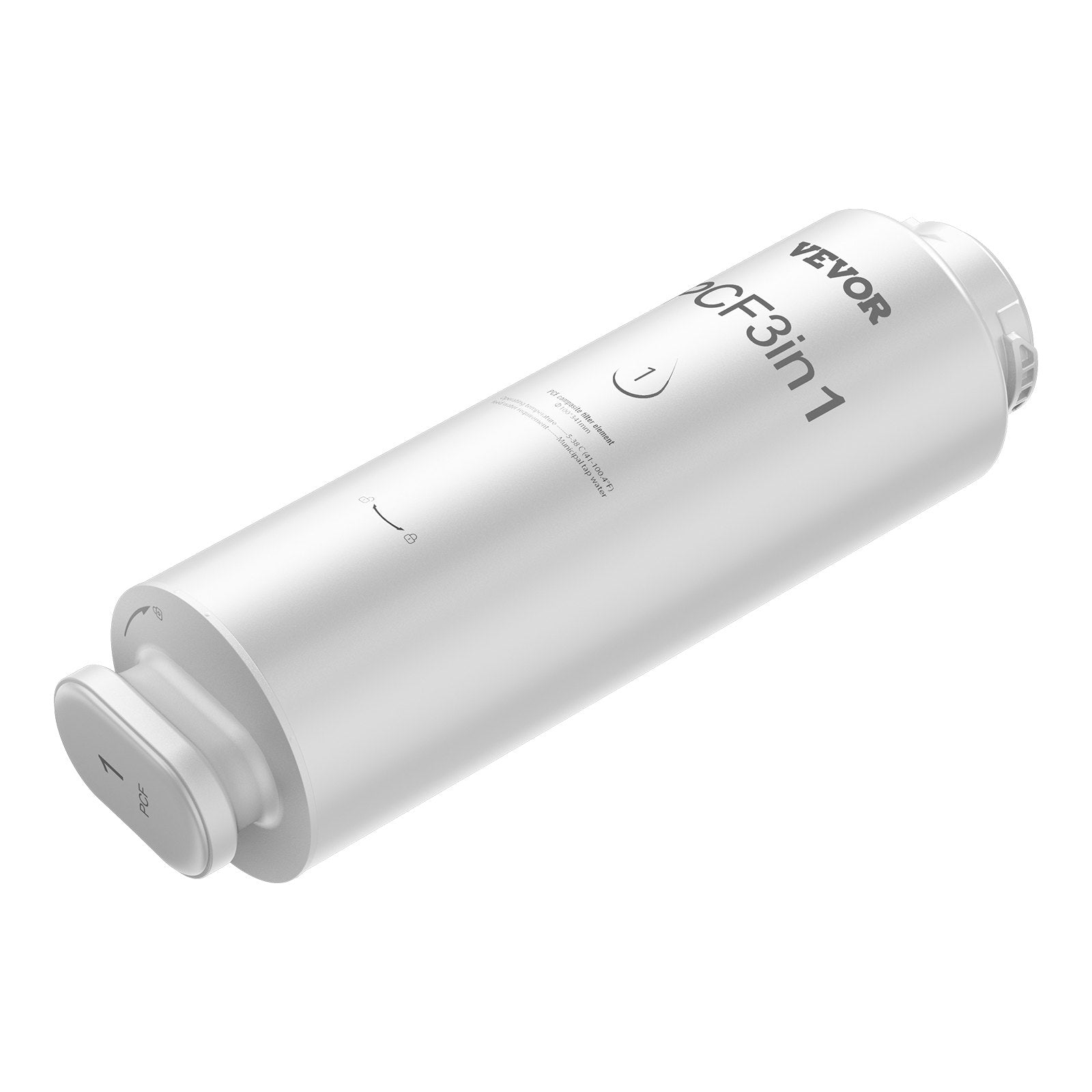 VEVOR PCF kompozītmateriāla filtrs – piemērots SS-001/003/005 izlietnes ūdens filtru modeļiem