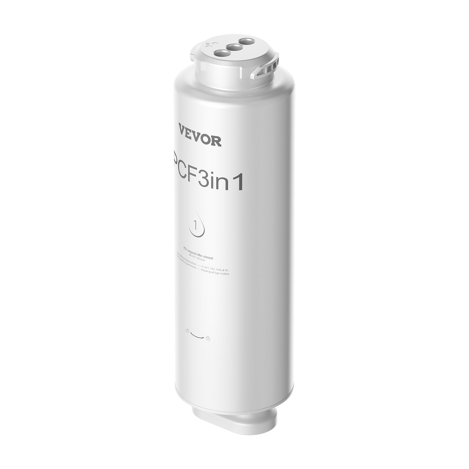 VEVOR PCF kompozītmateriāla filtrs – piemērots SS-001/003/005 izlietnes ūdens filtru modeļiem