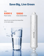 VEVOR remineralizācijas ūdens filtrs, 4164 litri, uzstādāms zem izlietnes