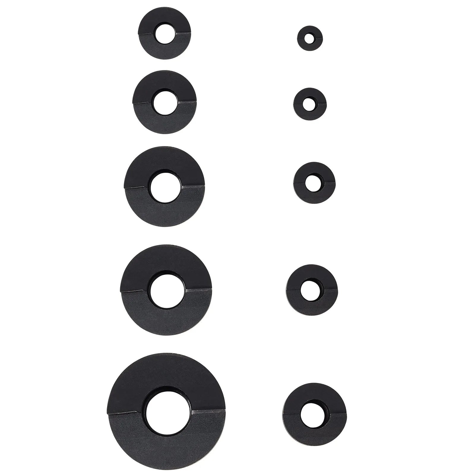 VEVOR 15 t hidrauliskais caurumotāja komplekts, caurumu diapazons 12,7–101,6 mm, 10 matricas, profesionāls instruments metāla caurumošanai