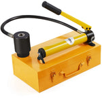 VEVOR 15 t hidrauliskais caurumotāja komplekts, caurumu diapazons 12,7–101,6 mm, 10 matricas, profesionāls instruments metāla caurumošanai