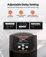 VEVOR divu akumulatoru izolators 12 V, 300 A, manuāls un automātisks VSR spriegumjutīgs relejs ar LCD displeju, piemērots litija un svina-skābes akumulatoriem automašīnām, kravas auto, kemperiem, UTV, ATV un laivām