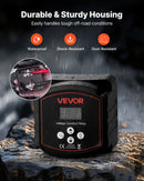 VEVOR divu akumulatoru izolators 12 V, 300 A, manuāls un automātisks VSR spriegumjutīgs relejs ar LCD displeju, piemērots litija un svina-skābes akumulatoriem automašīnām, kravas auto, kemperiem, UTV, ATV un laivām