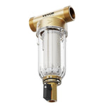 VEVOR spin-down filtrs, 40 µm + 30 µm, nogulšņu filtrs akas ūdenim,  20 mm G-F + 25 mm G-M, 4 m³/h plūsma
