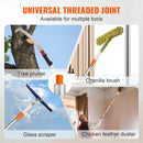 Manuālā teleskopiskā koka zāģa un atzarošanas šķēru kombinācija 1,4–3,0 m ar asu tērauda asmeni augstu zaru apgriešanai, vieglu alumīnija sakausējuma kātu, piemērota palmu un krūmu apgriešanai