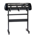 VEVOR 720 mm vinila griešanas ploteris ar dubultiem asmeņiem, regulējamu spiedienu un ātrumu, LED displeju un SignMaster programmatūru, saderīgs ar Windows un macOS
