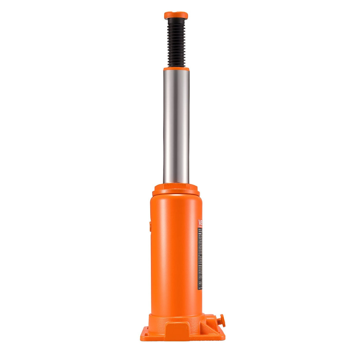 Hidrauliskais pudeļveida domkrats, 10 t, 235–470 mm, oranžs