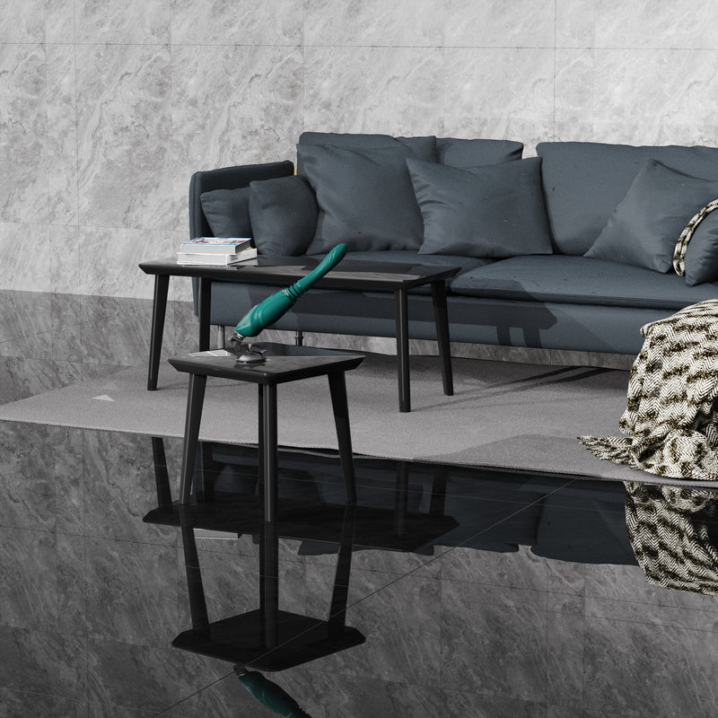 SESH ar aplikācijas vadību masāžas multiierīce apsildāma ierīce no SESH AURORA kolekcijas,melnā krāsa,skatīt aprakstu,diskrēta piegāde melnā iepakojumā