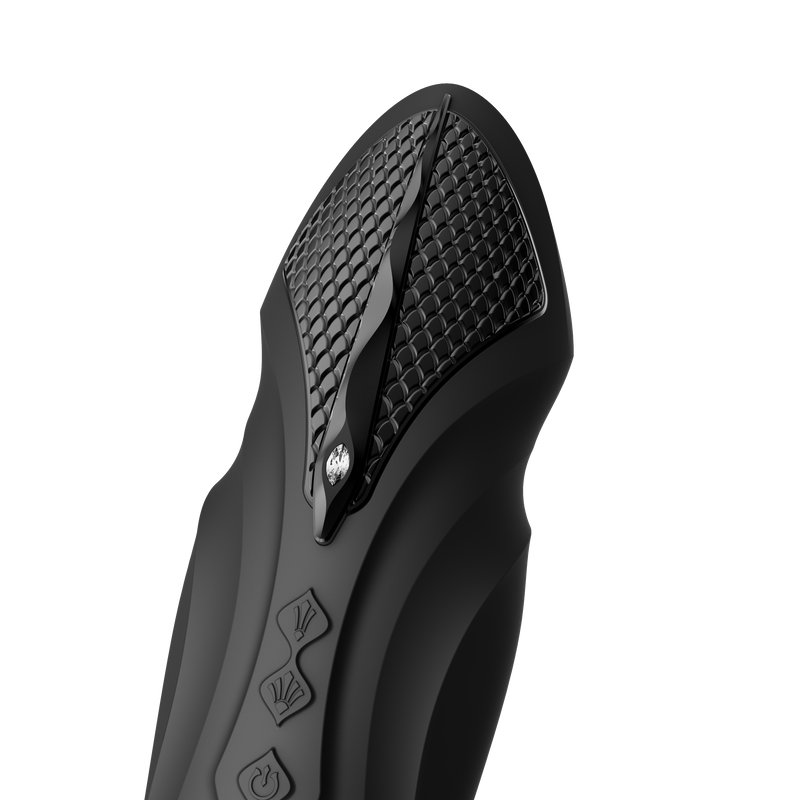 SESH ar aplikācijas vadību masāžas multiierīce apsildāma ierīce no SESH AURORA kolekcijas,melnā krāsa,skatīt aprakstu,diskrēta piegāde melnā iepakojumā