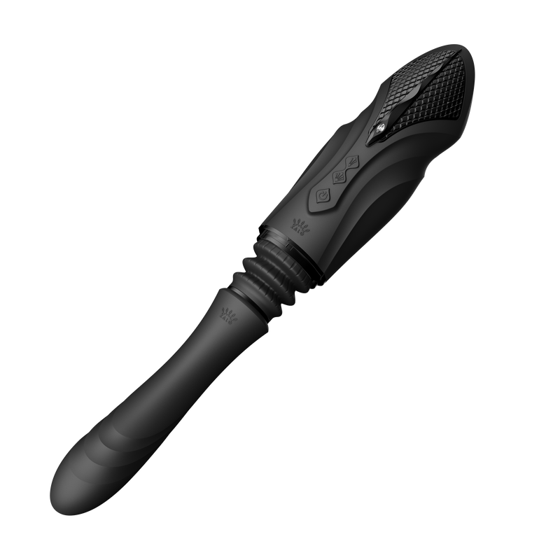 SESH ar aplikācijas vadību masāžas multiierīce apsildāma ierīce no SESH AURORA kolekcijas,melnā krāsa,skatīt aprakstu,diskrēta piegāde melnā iepakojumā