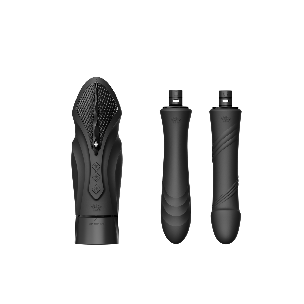SESH application-controlled massage multifunction heated device from SESH AURORA collection,black colour,see description,discreet delivery in black package