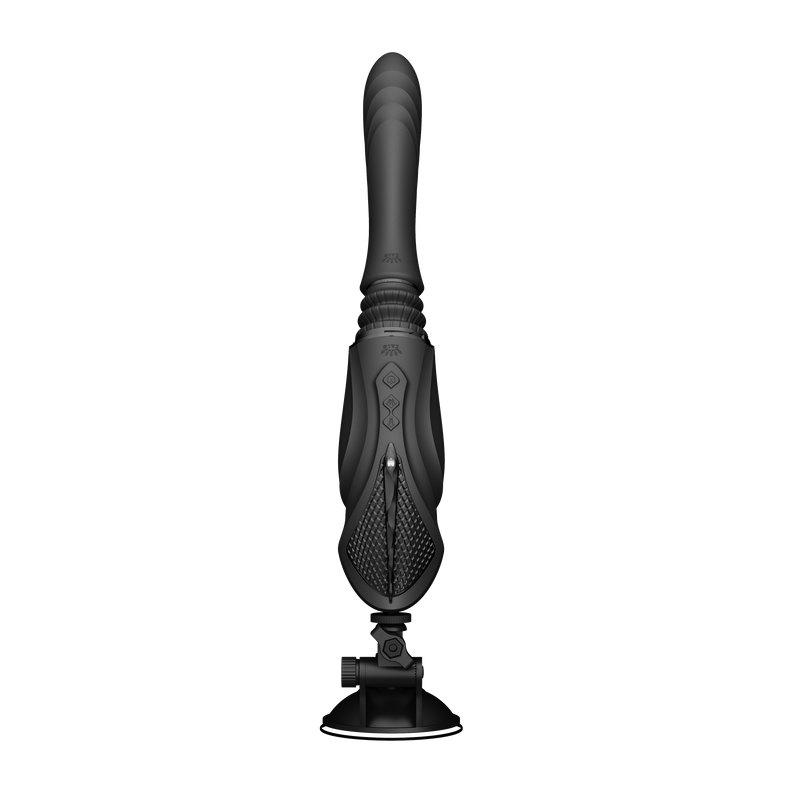 SESH ar aplikācijas vadību masāžas multiierīce apsildāma ierīce no SESH AURORA kolekcijas,melnā krāsa,skatīt aprakstu,diskrēta piegāde melnā iepakojumā