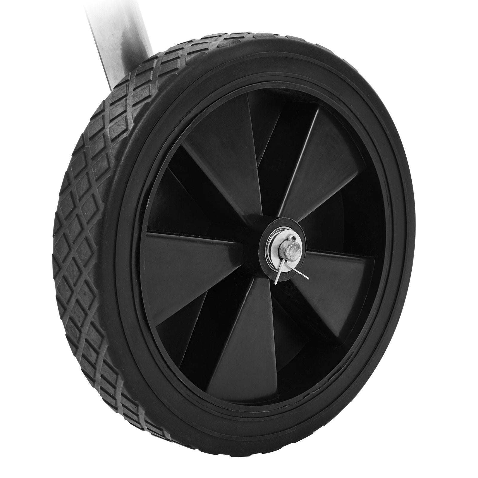 Šļūtenes Ratiņi ar Uzglabāšanas Grozu, 15 mm & 53 m Šļūtenei, 4 Riteņi, Pulverkrāsots Tērauds