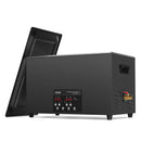 VEVOR 30 l ultraskaņas tīrītājs, 600 W digitāla ultraskaņas tīrīšanas iekārta ar uzlabotu degazēšanu un saudzīgo režīmu, 40 kHz industriāls ultraskaņas tīrītājs ar taimeri un sildīšanu retainieru, juvelierizstrādājumu un instrumentu tīrīšanai