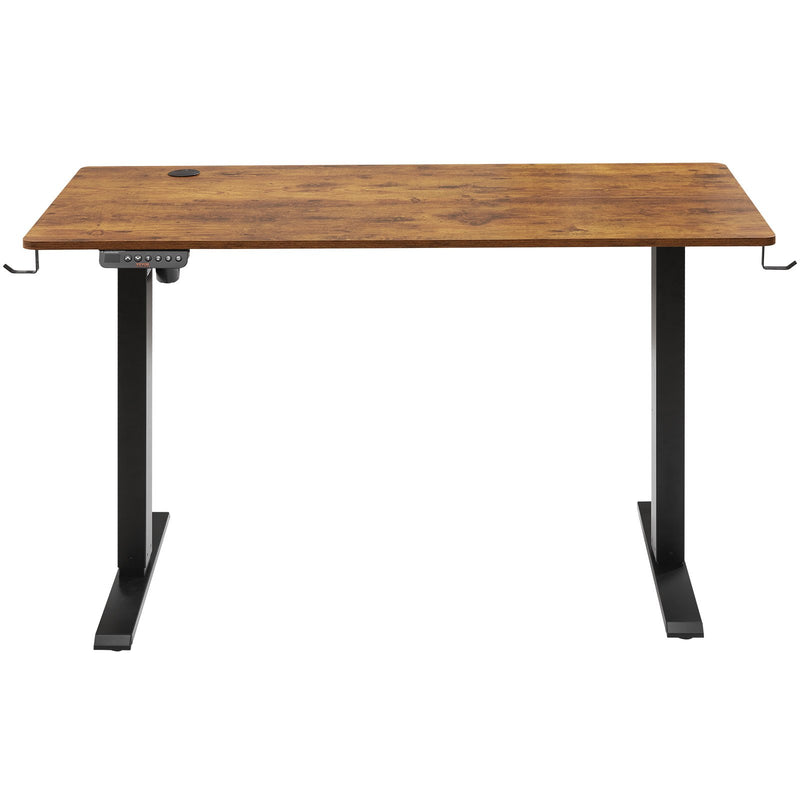 VEVOR reguleeritava kõrgusega laud, 140 cm x 70 cm, 3 võtme režiimi, elektriline seisupult, tugev kahekordne metallraam, koju ja kontorisse.