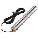 VEVOR dziļurbuma iegremdējamais sūknis, 750 W izejas jauda, 230 V, plūsma 100 l/min, pacēluma augstums 75 m, ar 20 m kabeli, nerūsējošā tērauda ūdens sūknis rūpnieciskai apūdeņošanai un mājas lietošanai, IP68 aizsardzības klase