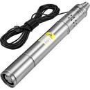 VEVOR dziļurbuma iegremdējamais sūknis 550 W, 230 V/50 Hz, plūsma līdz 35 l/min, pacelšanas augstums līdz 108 m, smilšu izturība <5 %, 20 m barošanas kabelis, 7,6 cm nerūsējošā tērauda korpuss, IP68, rūpniecībai, apūdeņošanai un mājai