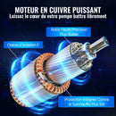 VEVOR dziļurbuma iegremdējamais sūknis 550 W, 230 V/50 Hz, plūsma līdz 35 l/min, pacelšanas augstums līdz 108 m, smilšu izturība <5 %, 20 m barošanas kabelis, 7,6 cm nerūsējošā tērauda korpuss, IP68, rūpniecībai, apūdeņošanai un mājai