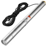 VEVOR dziļurbuma iegremdējamais sūknis 2200 W, 230 V/50 Hz, plūsma līdz 9,8 m³/h, pacelšanas augstums līdz 144 m, 9,1 m elektriskais kabelis, nerūsējošā tērauda korpuss, IP68, rūpniecībai, apūdeņošanai un mājsaimniecībai