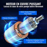 VEVOR dziļurbuma iegremdējamais sūknis, 370 W, 230V/50Hz, plūsma 110 l/min, pacēluma augstums 44 m, ar 20 m kabeli un ārējo vadības bloku, 10,2 cm nerūsējošā tērauda ūdens sūknis rūpnieciskai lietošanai, apūdeņošanai un mājas vajadzībām, IP68